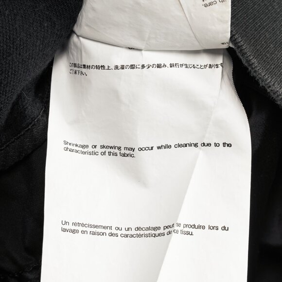 Sacai Black Cotton Sponge Sweat MA-1 Pullover - Picture 13 of 13